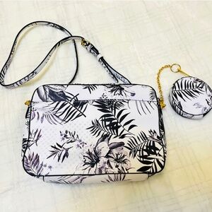 Tropical print crossbody